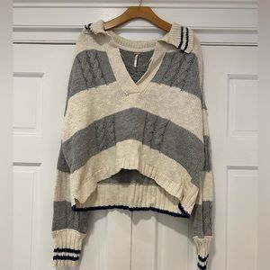 Free People Stripe Sweater
